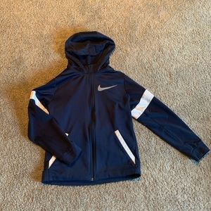 Boys Navy blue Nike hoodie